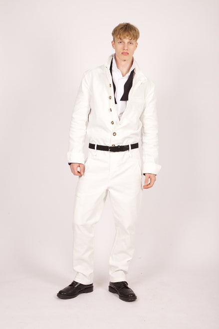 Bowler Berlin Overall "Le Mans" off white
