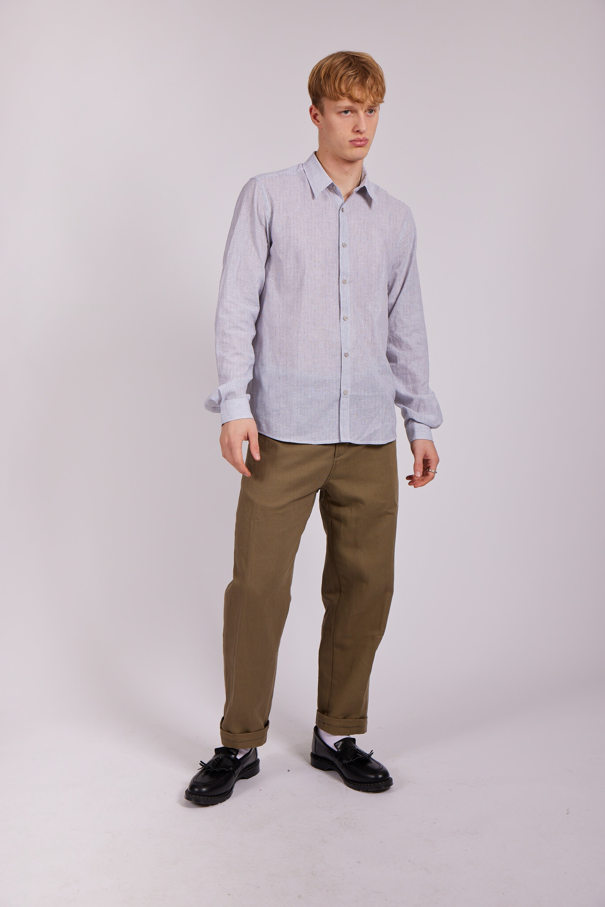 Director´s Cut "Wilson" Hemd blaue Streifen