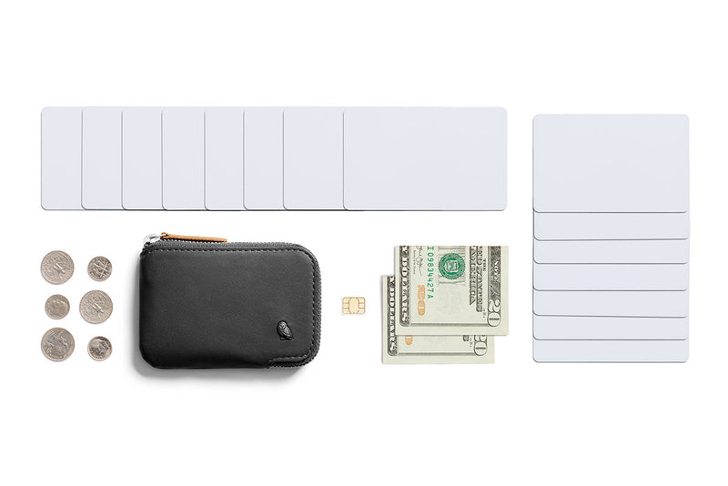Bellroy Card Pocket Charcoal Cobalt
