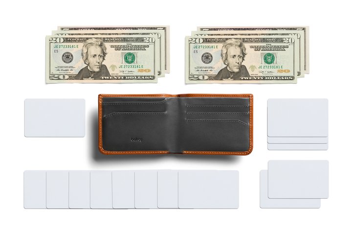 Bellroy Hide & Seek LO RFID Caramel