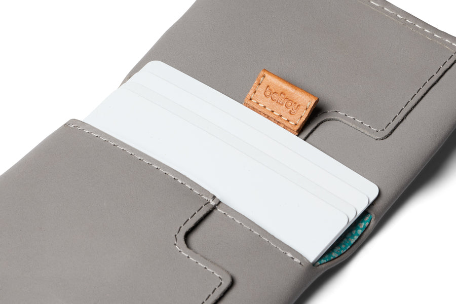 Bellroy Slim Sleeve Grey Lagoon