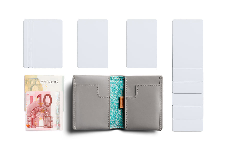 Bellroy Slim Sleeve Grey Lagoon