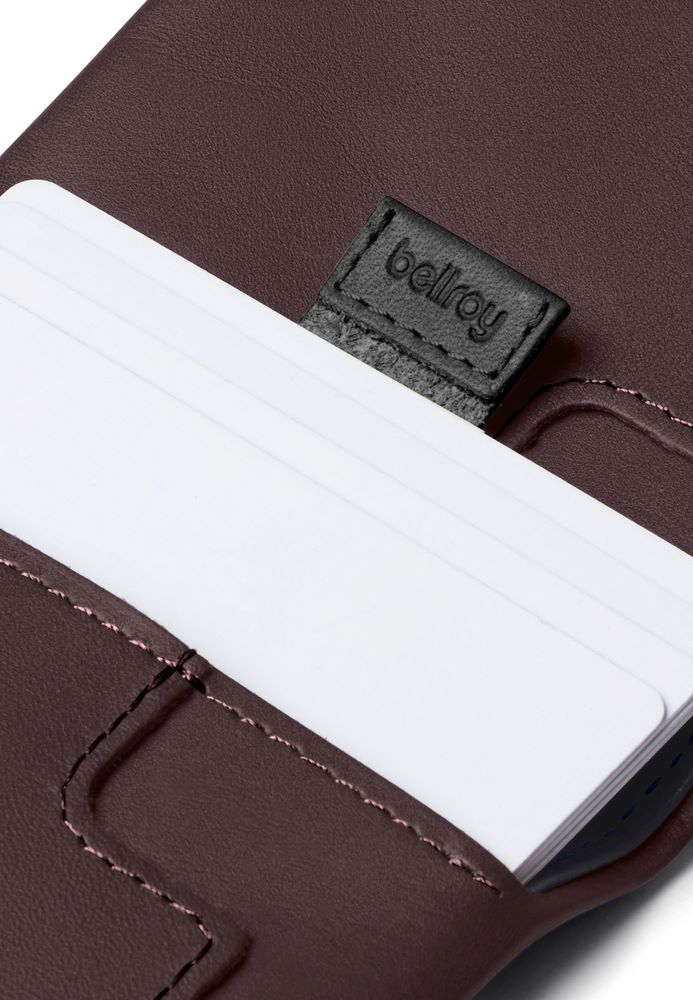 Bellroy Slim Sleeve Deep Plum