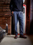 Bowler Berlin Gurkha Hose Pepita Grau-Blau