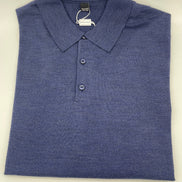 Bowler Berlin Merino Polo Denim