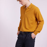 Bowler Berlin Merino Polo gold gelb