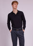 Bowler Berlin Merino Polo Schwarz