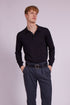 Bowler Berlin Merino Polo Schwarz