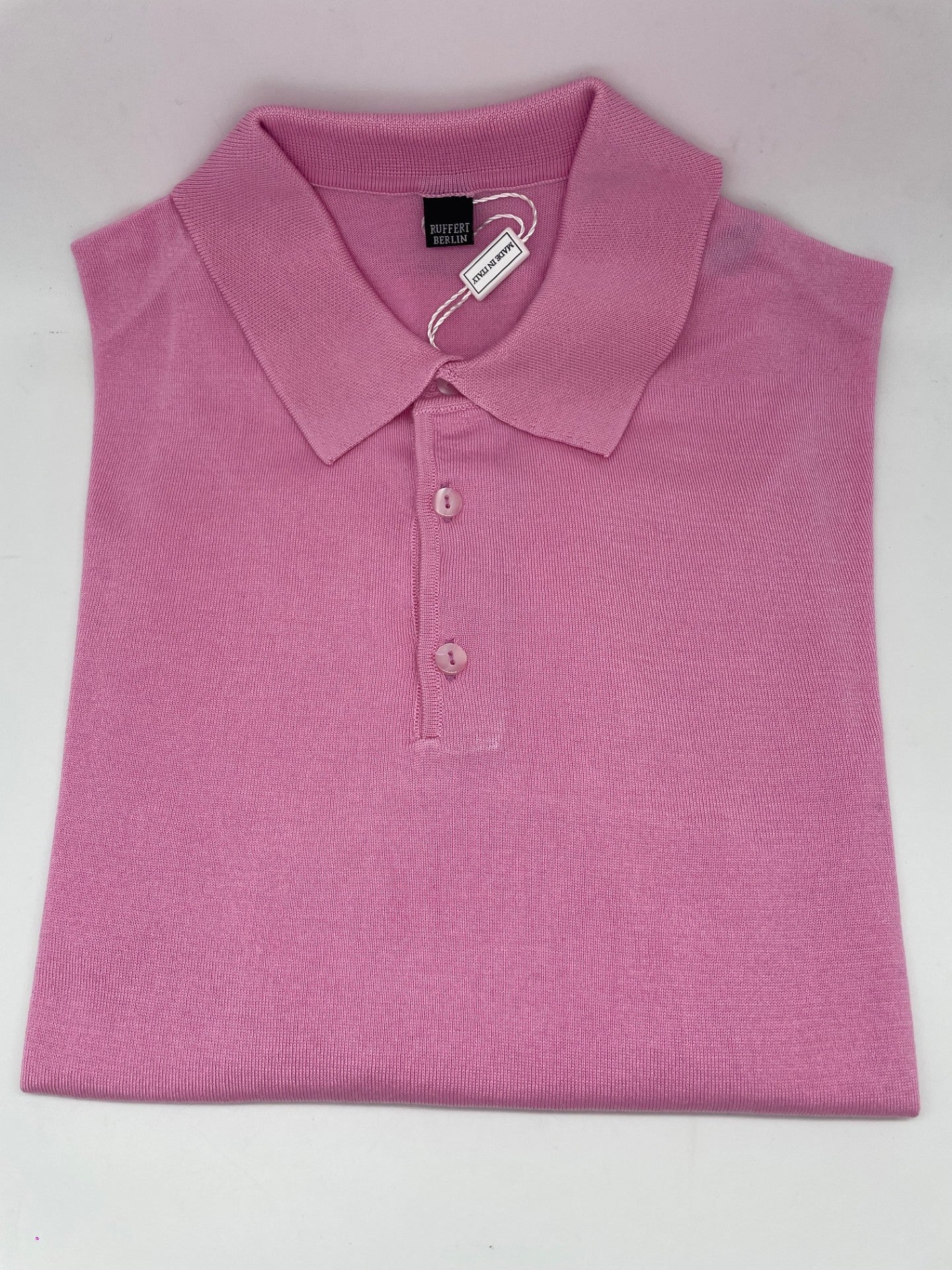 Bowler Berlin Seide Polo Rosa