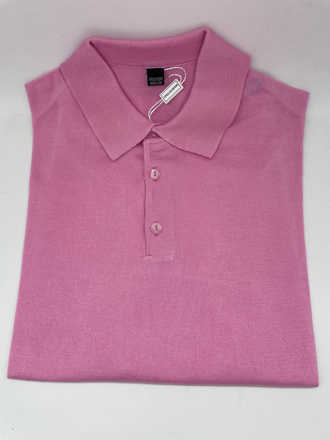 Bowler Berlin Seide Polo Rosa