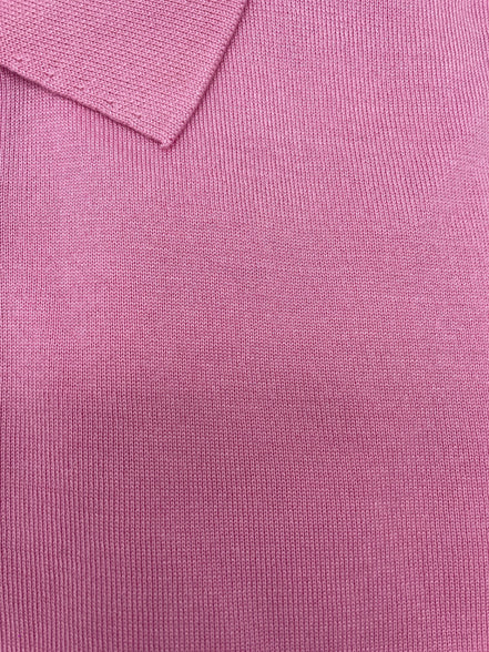Bowler Berlin Seide Polo Rosa