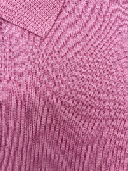 Bowler Berlin Seide Polo rosa