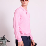 Bowler Berlin Seide Polo rosa