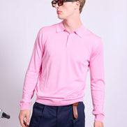 Bowler Berlin Seide Polo rosa