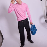 Bowler Berlin Seide Polo rosa