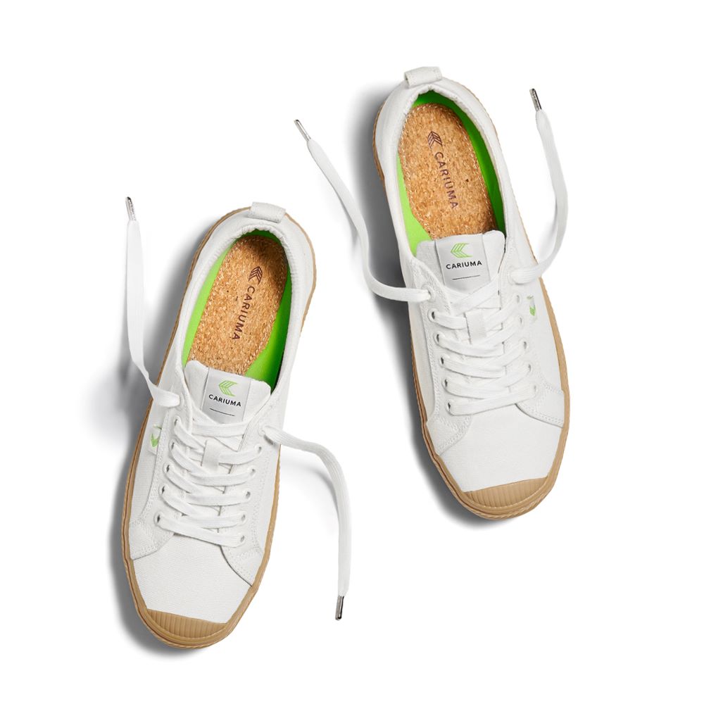 Cariuma OCA Low Canvas Off-White/Gum