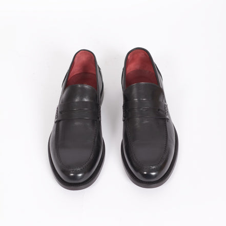 Eisdieler Penny Loafer Schwarz