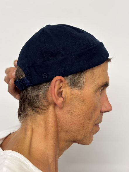 Classic dockercap navy cotton Eisdieler
