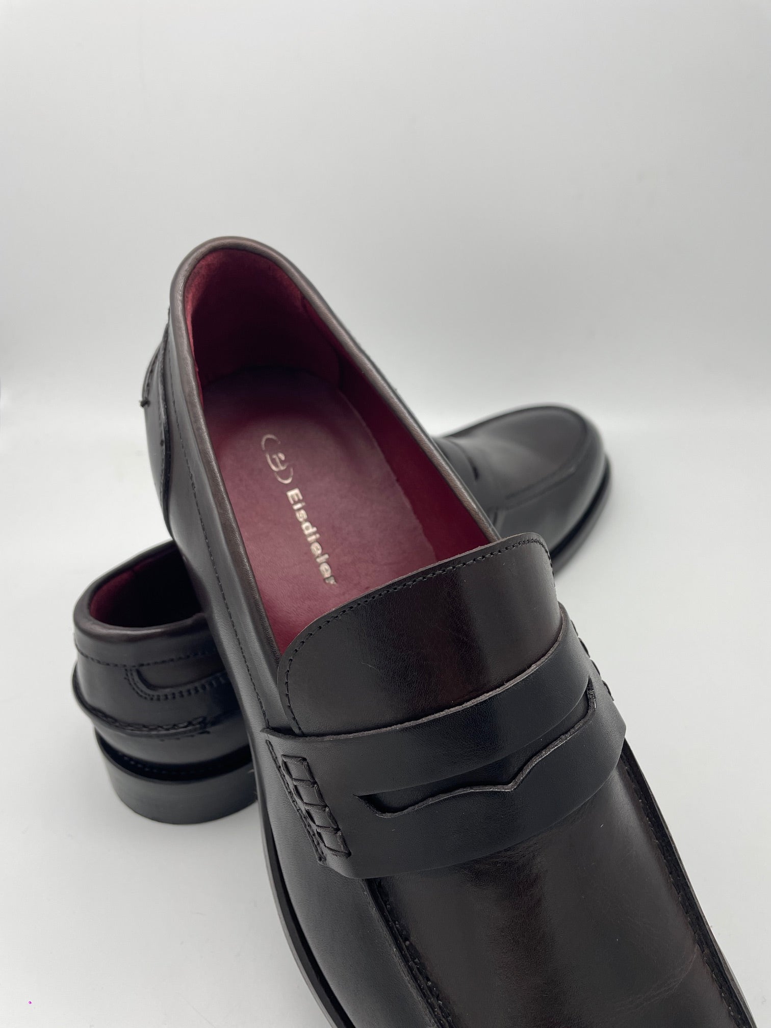 Eisdieler Penny Loafer Dunkelbraun