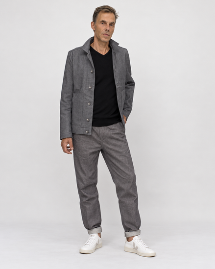 Patrick & Granville Blue-Grey Denim – Set