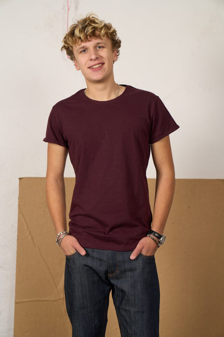 Eisdieler T-Shirt "The Signature" 2.0 Aubergine