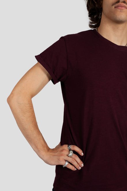 Eisdieler T-Shirt "The Signature" 3.0 Aubergine