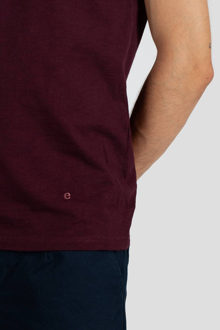 Eisdieler T-Shirt "The Signature" 3.0 Aubergine