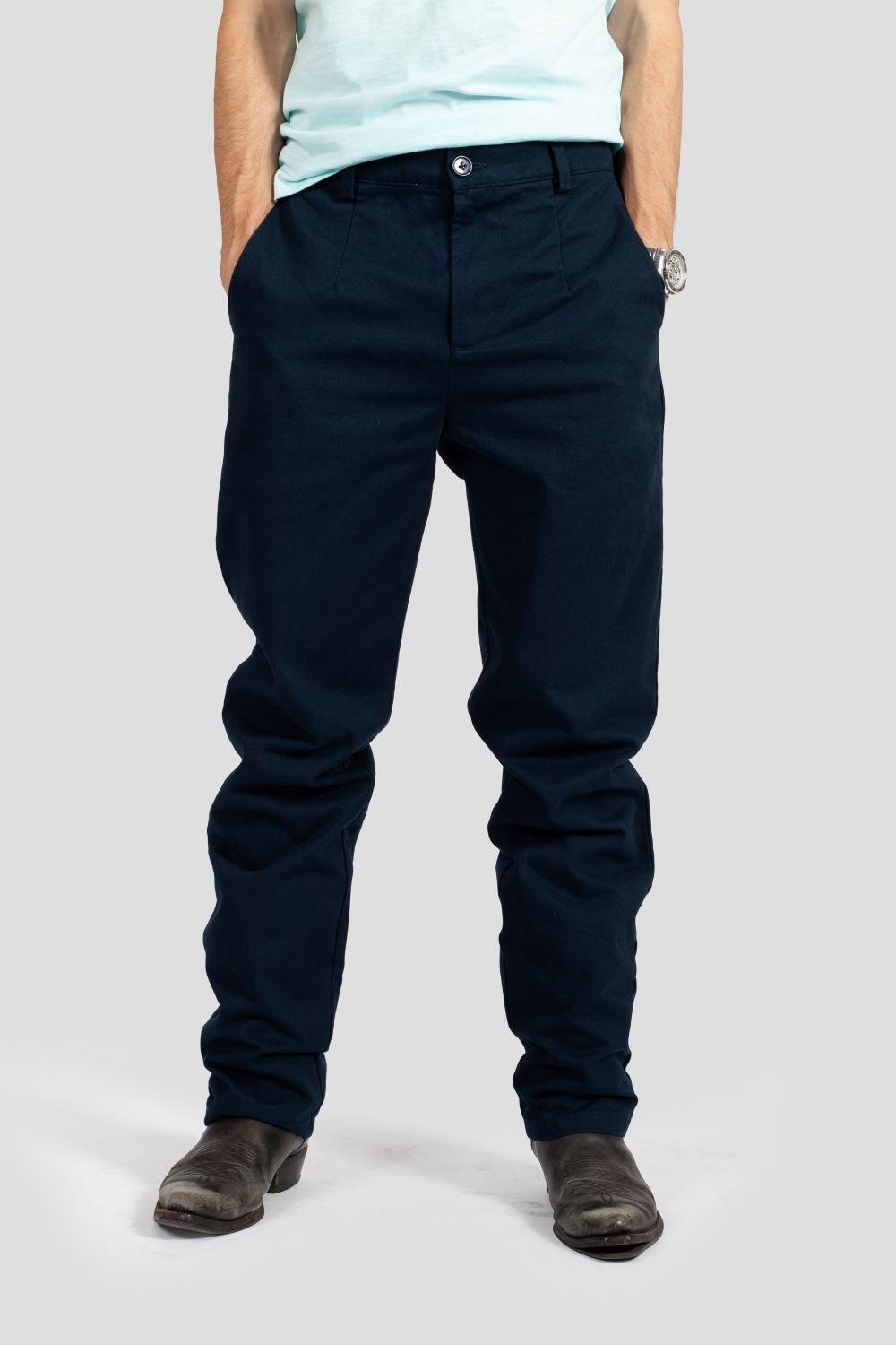 Eisdieler Chino Navy (Canadien Tuxedo)