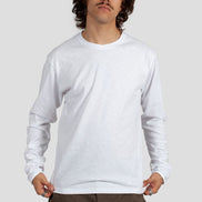 Eisdieler Longsleeve Weiß (flap over neck trial)