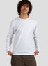 Eisdieler Longsleeve Weiß (flap over neck trial)