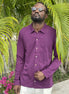 LA CONCH "Harbour Island" Hemd purple