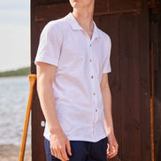 LA CONCH Kurzarm Poloshirt 