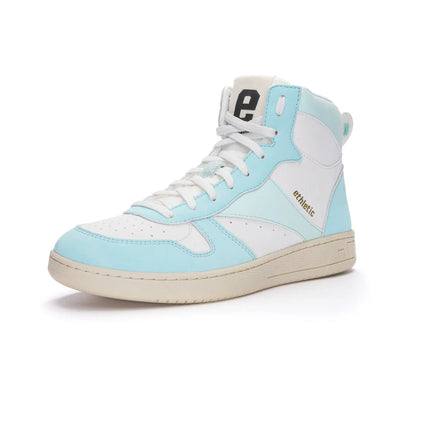 Ethletic "Carl" Light Aqua Green Just White - vegan