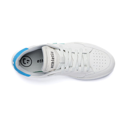Ethletic "Jesse" Chalk White Pool Blue - vegan