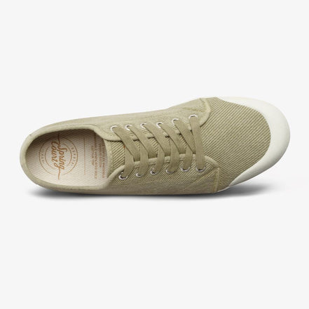 Spring Court G2 Washed Heavy Twill Green