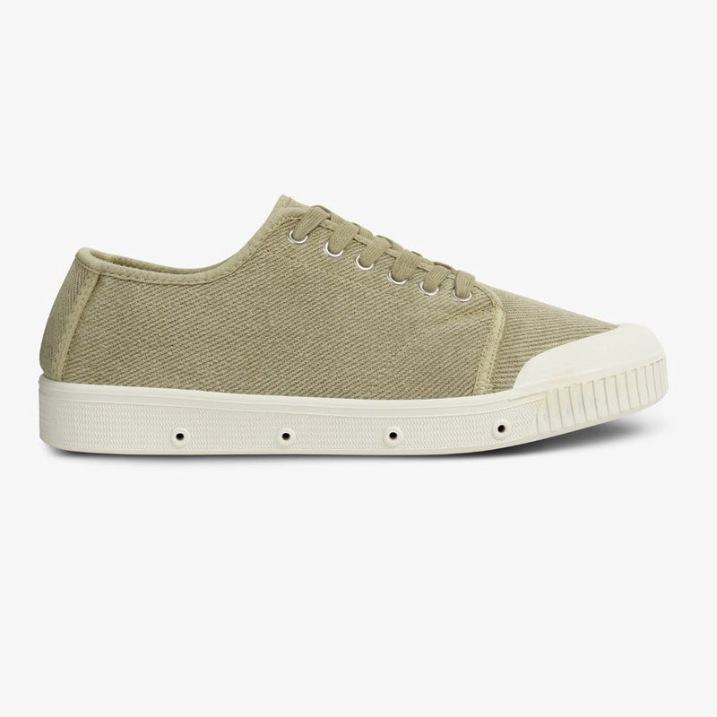 Spring Court G2 Washed Heavy Twill Green