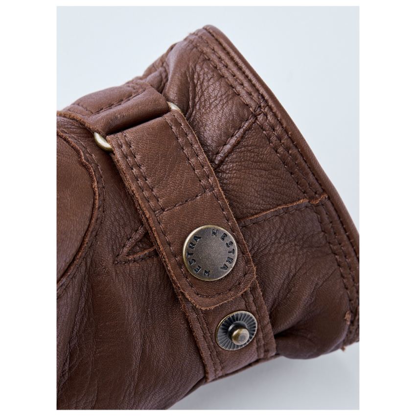 Hestra "Deerskin Lambskin" Glove chocolate