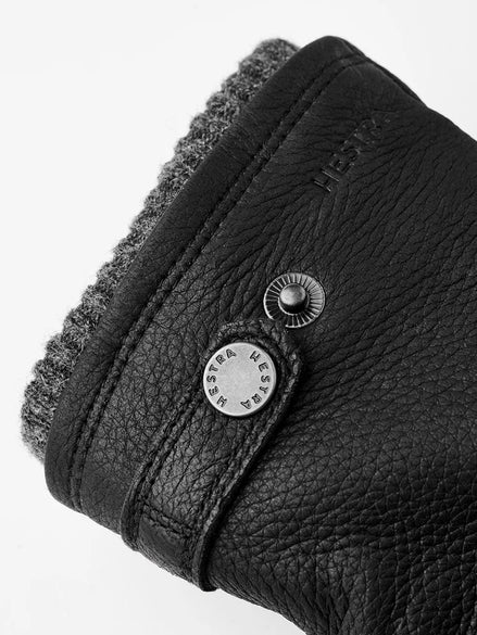 Hestra "Utsjö" Elchleder Handschuh Black