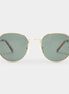Le Specs "Odyssey" | Gold Polarized