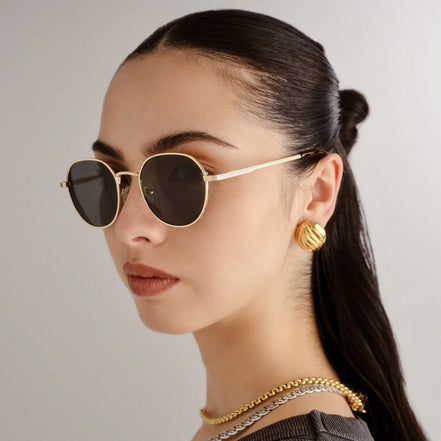 Le Specs "Odyssey" | Gold Polarized