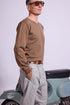 Director´s Cut Merinowolle Pullover tabakmeliert