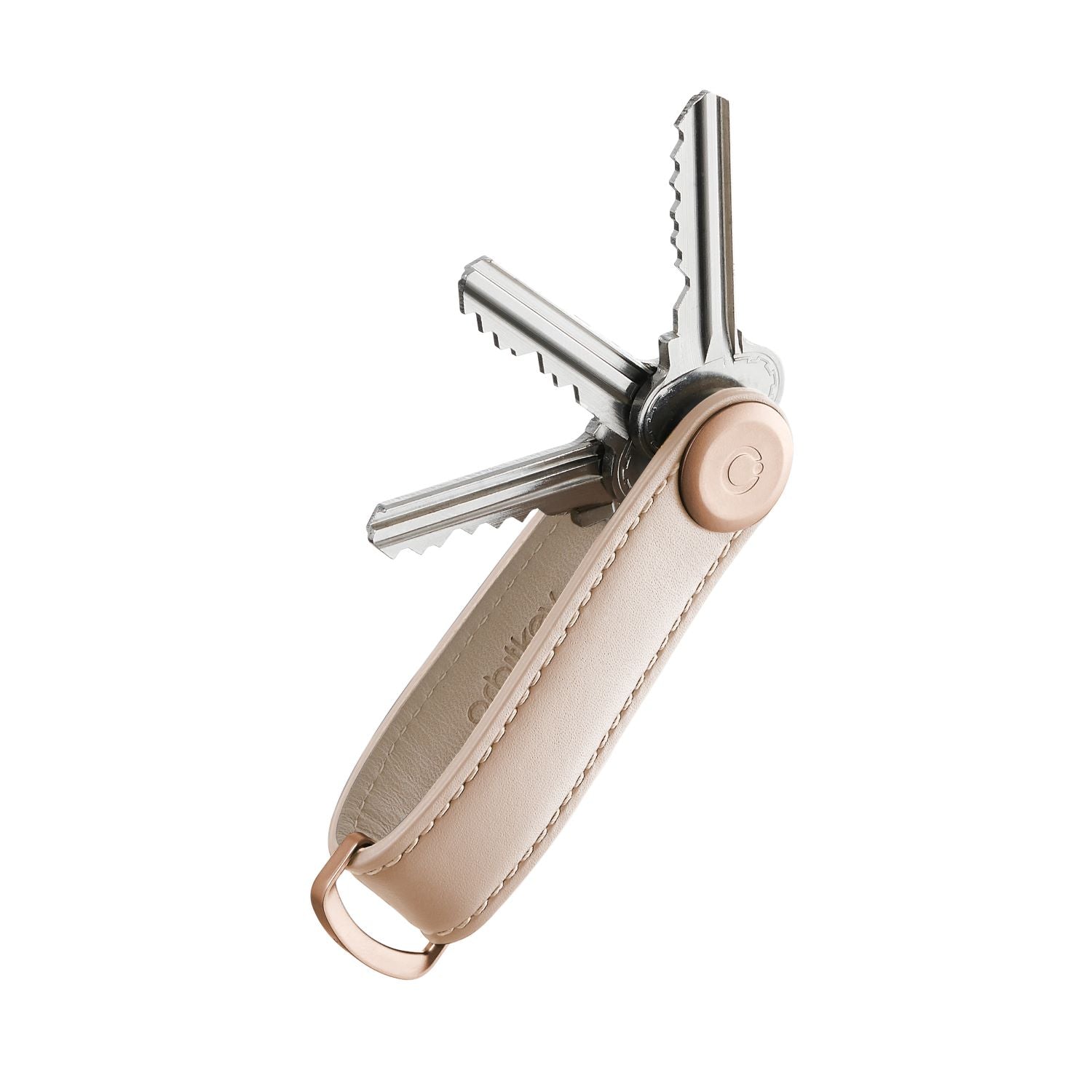 Orbitkey Key Organiser Leather Blush