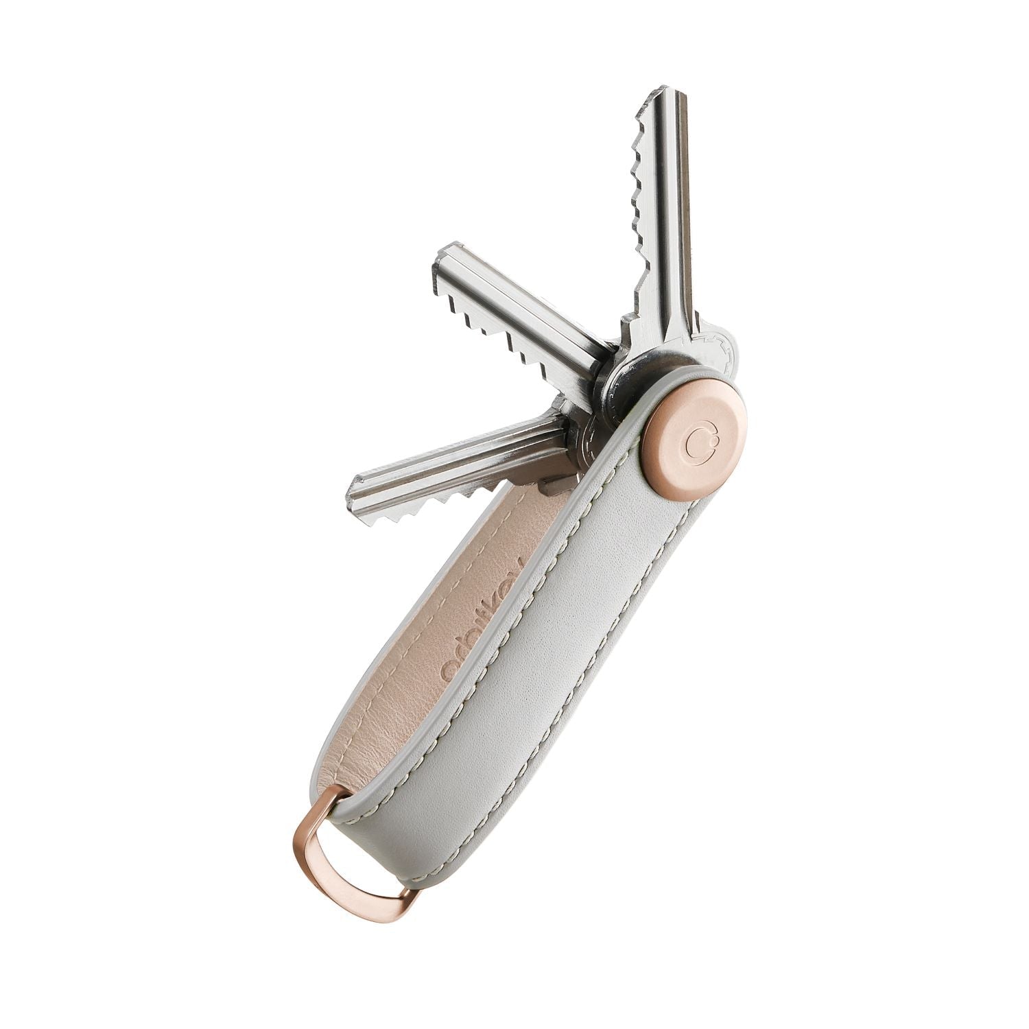 Orbitkey Key Organiser Leather Stone
