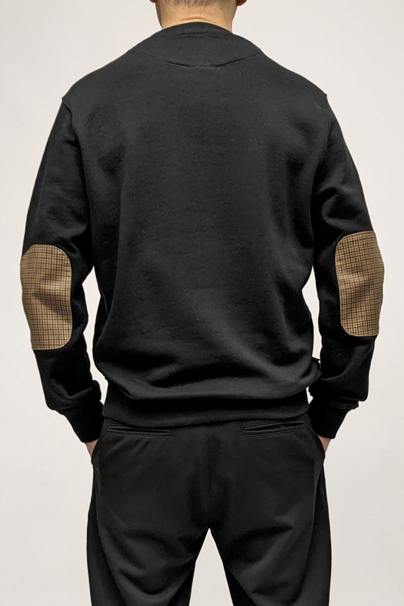 Bowler Berlin Patch Sweatshirt Black - British Check