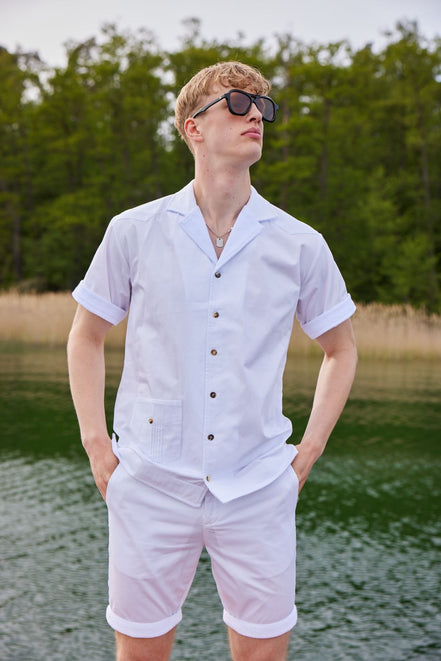 LA CONCH Auric Shorts Weiß