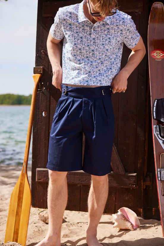 Bowler Berlin Gurkha Shorts Navy