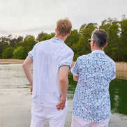 LA CONCH reversible Cabana Shirt inklusive Bademantel