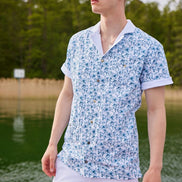 LA CONCH reversible Cabana Shirt inklusive Bademantel