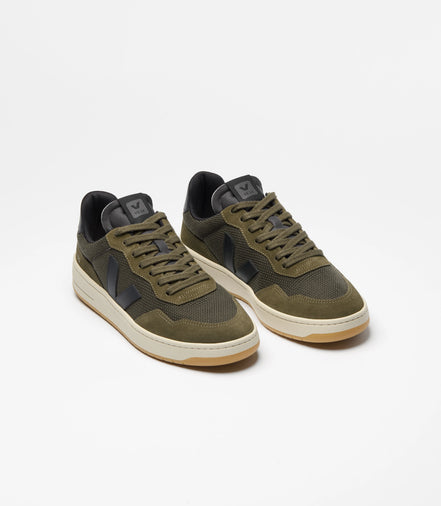 Veja "V-90 B-Mesh" Olive Balck
