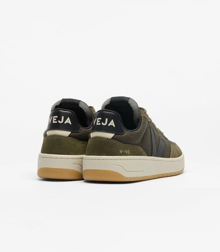 Veja "V-90 B-Mesh" Olive Balck